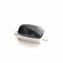 Conector cu Gabbro in rama argintata