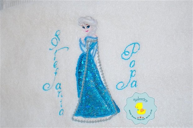 Prosop personalizat cu Elsa