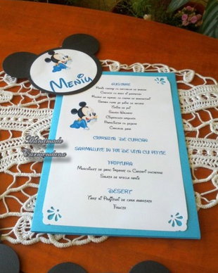 Meniu Baby Mikey Mouse
