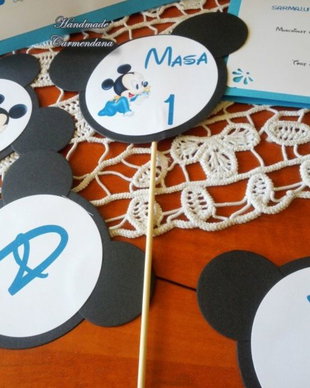 Numere de masa Baby Mikey Mouse