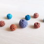 Mix lava naturala ,petrol,maro,mov 8mm-12mm (GSLAK 101)