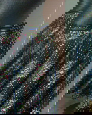 FUSTA PANZA BUMBAC FLORAL