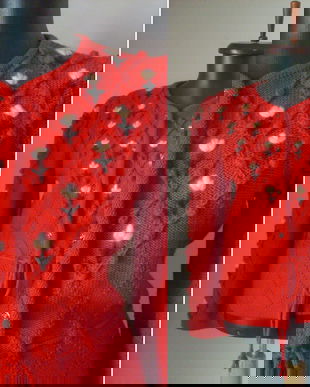 CARDIGAN TRICOTAT SI BRODATA MANUAL