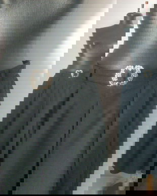 FUSTA AMPLA PANZA BUMBAC