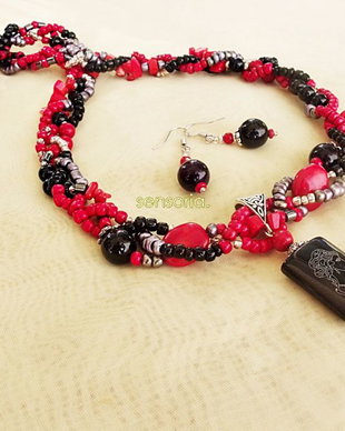set passion ( coral si onix )