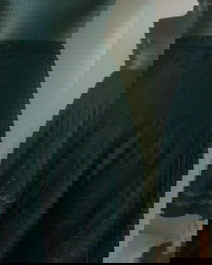 FUSTA NEAGRA H&M BRODATA