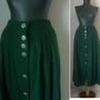 FUSTA BAVAREZA LANA FIARTA VERDE
