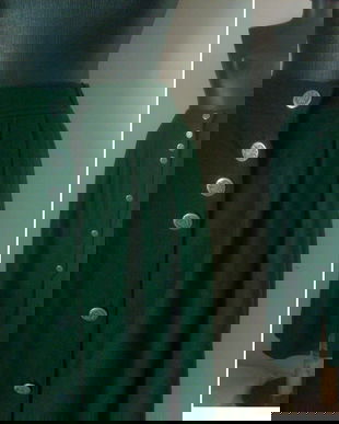 FUSTA BAVAREZA LANA FIARTA VERDE