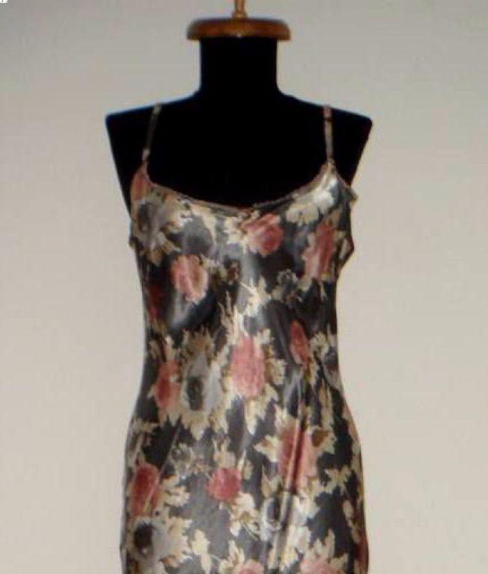 Rochie maxi Cose...Cosi!, din vascoza cu aspect de matase, cu imprimeu floral
