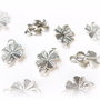 Charm argintiu antichizat ,trifoi 15x11mm (SALAK 199)
