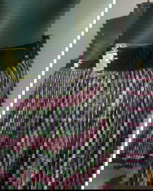 FUSTA AMPLA CHANTUG DE MATASE NATURALA