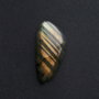 Cabochon labradorit cu straluciri dungate - lacrima stilizata  -  PSL02