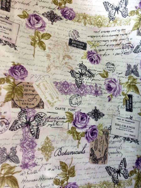 Lilac Rose Collage - 180cm - colectie limitata !!stoc limitat!!