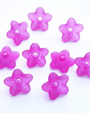 LMA904 - flori acrilice fucsia