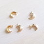 Charm aurit semiluna ,10x7mm  GPLAK 170