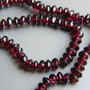 Granat rondele 5 mm