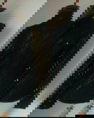 BLUZA DANTELA NEAGRA