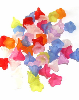 10 x Margele acrilice
