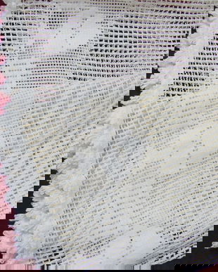 Draperie rustica de bumbac