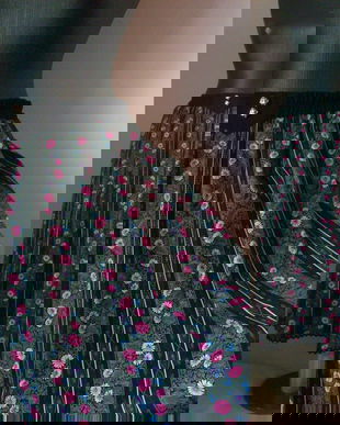 FUSTA PANZA BUMBAC FLORAL