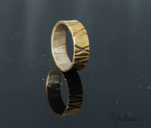 Inel argint 925 placat cu aur 24K - REZERVAT