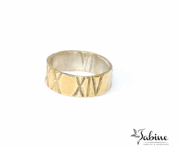 Inel argint 925 placat cu aur 24K - REZERVAT