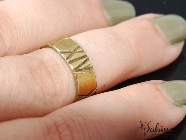 Inel argint 925 placat cu aur 24K - REZERVAT