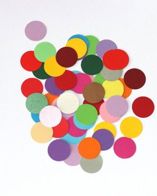 100 buline colorate