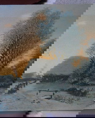 GAVRIL PAVLOVICH KONDRATENKO (1854-1924)- AMURG DE IARNA