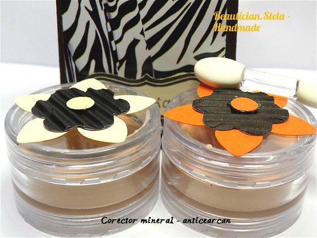 CORECTOR MINERAL DUO - ANTICEARCAN (natural, handmade)