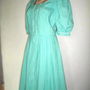 Rochie Dirndl bleu-verte