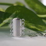 Inchizatoare argintata 19x8mm (1)
