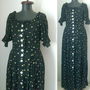 ROCHIE LUNGA PANZA FLORAL