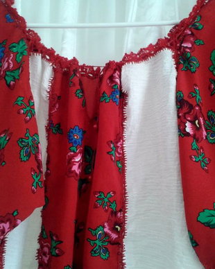 Bluza din bumbac - Ethno wave gipsy- rezervat