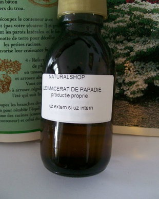 ULEI MACERAT DE PAPADIE - REMINERALIZANT, TONIC, HIDRATANT