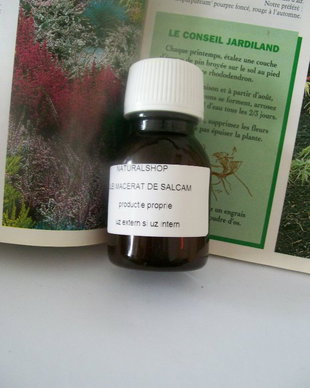 ULEI MACERAT DE FLORI DE SALCAM -emolient, hranitor, protector , cicatrizant