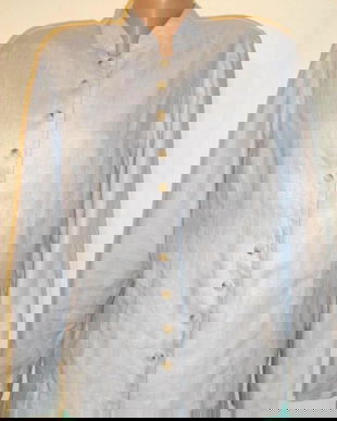 Jacheta in ,bleu pal