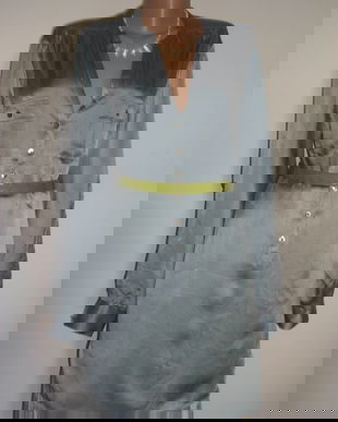 Matase naturala ,gri bleu