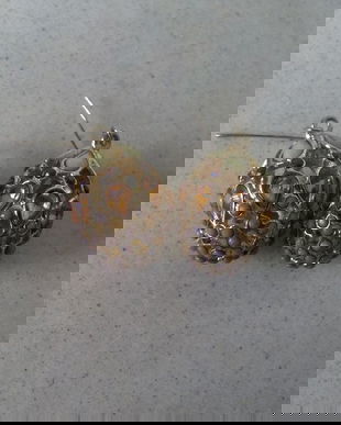 CERCEI VINTAGE GHINDA BATUTI IN PIETRE ,DEOSEBITI