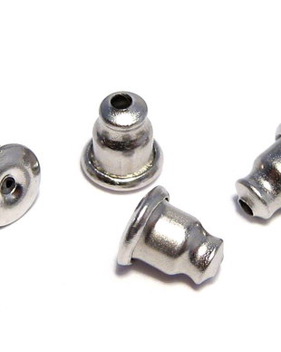 Dopuri cercei din inox, 6x5 mm