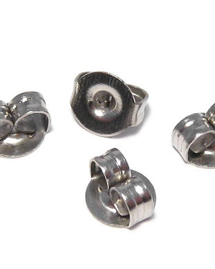 Dopuri cercei din inox, 5x4 mm