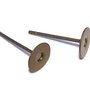 Tortite cercei din alama, antic bronz, 10x6 mm