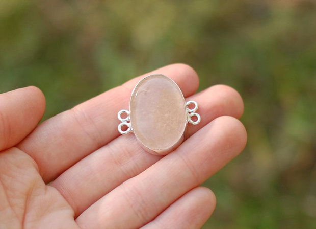 Conector Calcit nuanta peach pastel