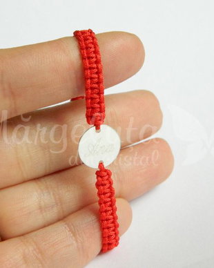 Bratara personalizata - banut 1 cm