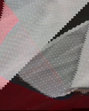 Cupon -roz cu buline 2,20 m