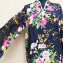 Bluza batist cu flori