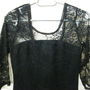 Rochie neagra din dantela