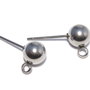 Tortite cercei din inox, 17x9 mm
