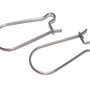 Tortite cercei din inox, 25x12 mm