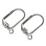 Tortite cercei din inox, 17x10.5 mm